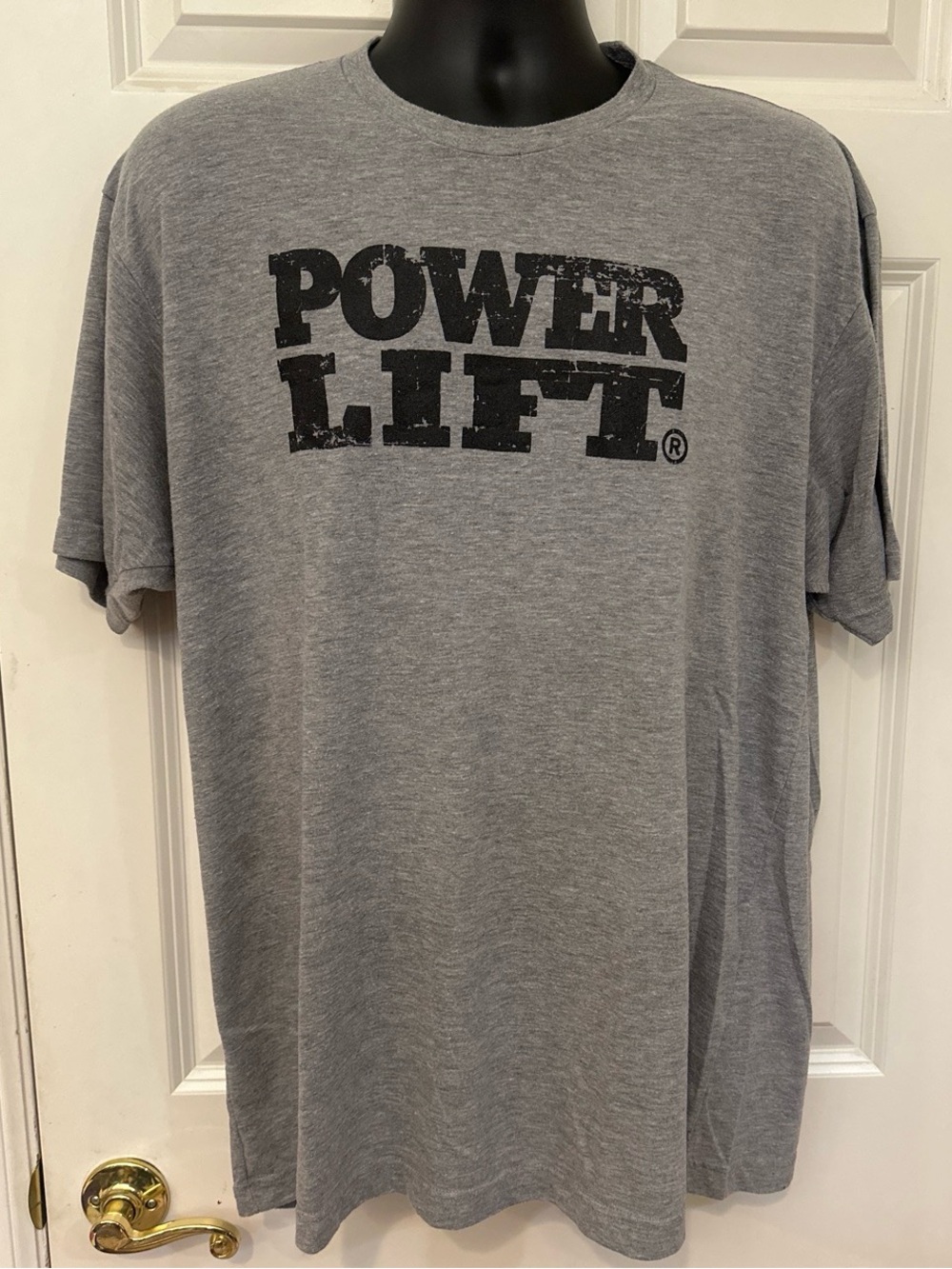 Men's Crewneck T‑Shirt in Heather Gray